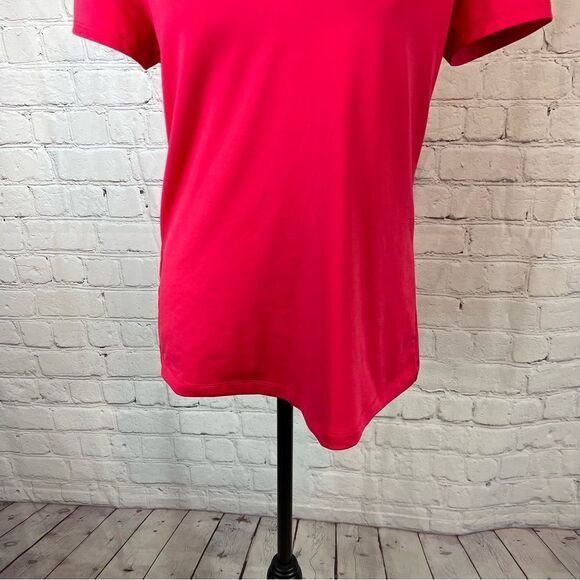 PGA Tour Golf Polo Women’s Size Medium Barbie Pink - Picture 7 of 7
